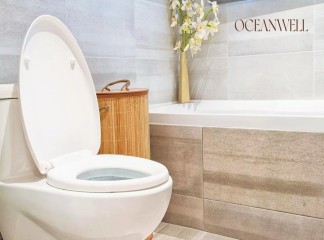 Asiento de inodoro Oceanwell para hacer que cada viaje al baño sea más agradable