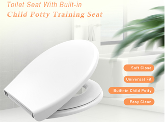 Asiento de inodoro Oceanwell con asiento para niños: una opción ideal para familias y compradores B2B